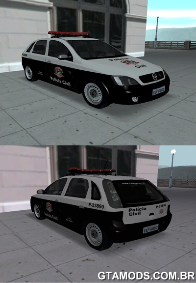 Chevrolet Corsa da Policia Civil
